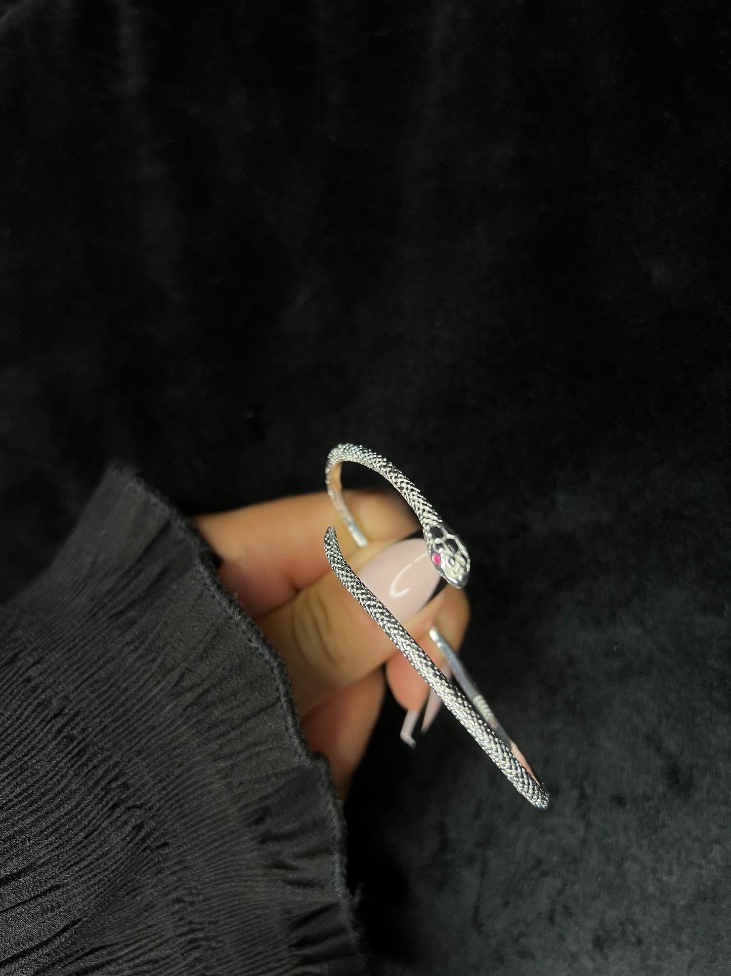 Bracelet Serpent argent